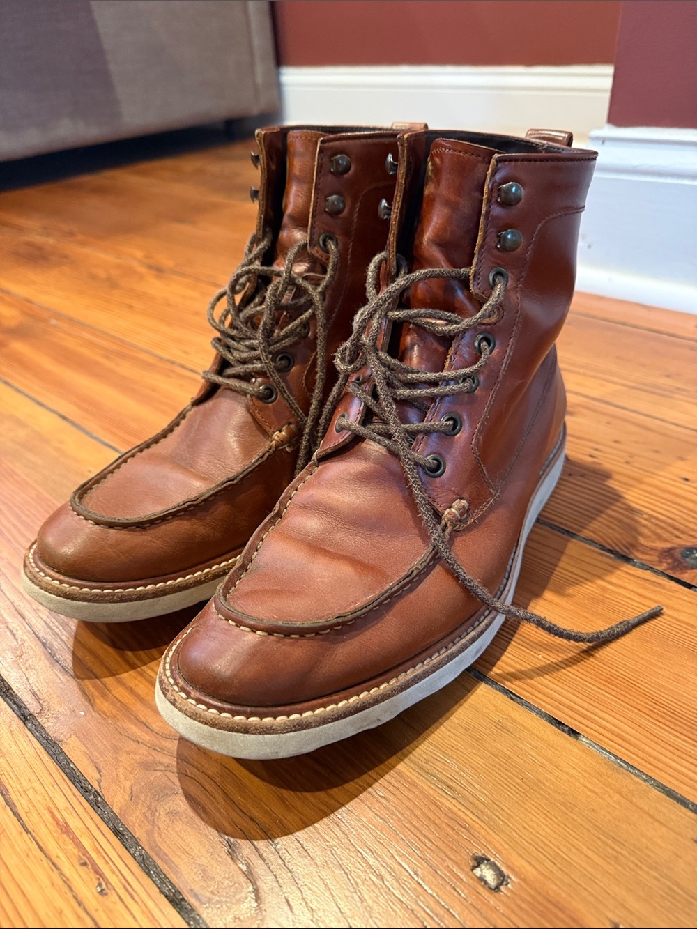 Nisolo brown leather boots - men’s 9.5